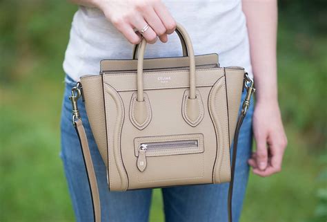 celine nano light blue|Celine bag review.